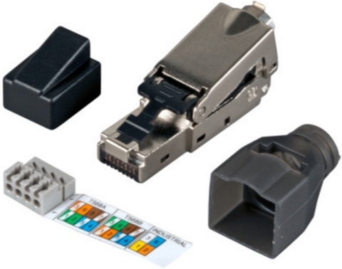 Cat7 industrial connector
