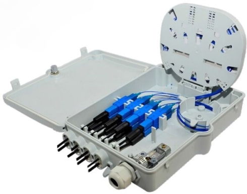 FTTH 8 port sonlandırma dış ortam
